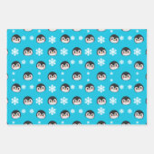 Cute Penguin Inpakpapier Vel (Voorkant 3)