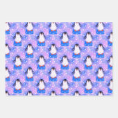 Cute Penguin Inpakpapier Vel (Voorkant)