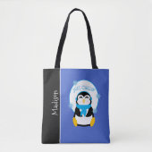 Cute Penguin | Juste le Sac fourre-tout de Chillin (Devant)