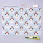 Cute Penguin Kerstmis Tissuepapier (Craft)