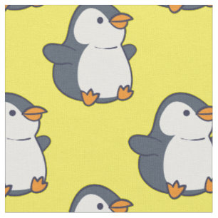 Cute Penguin Kinder Cartoon Stof