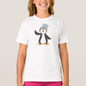 Cute Penguin, kleine pinguïn, pinguïn met Pet T-shirt (Voorkant)