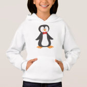 Cute Penguin, Little Penguin, Penguin met Bow Stro (Voorkant)
