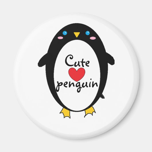 Cute Penguin Magneet (Voorkant)