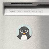Cute Penguin Magnet Magneet (Insitu (Vaatwasser))