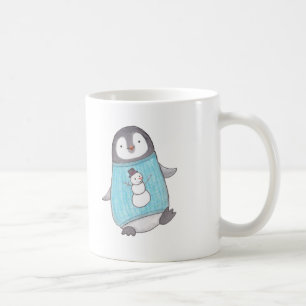 Cute penguin mok Personalized Cute Penguin Art Mok
