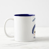 Cute Penguin Mug Tu vaux la peine Il n'abandonne p (Gauche)