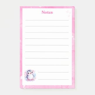 Cute Penguin Notitieblok Post-it® Notes
