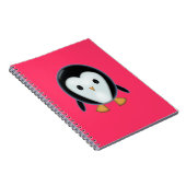 Cute Penguin Notitieboek (Rechterzijde)