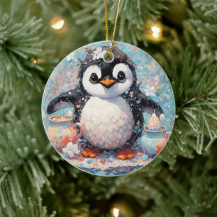 Cute Penguin Ornament