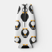 Cute Penguin Pattern Flesjeskoeler (Achterkant)
