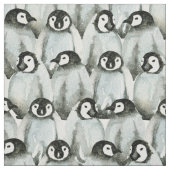 Cute Penguin Pattern Stof (Swatch)