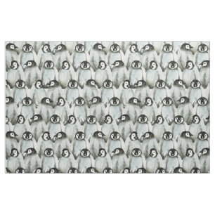 Cute Penguin Pattern Stof