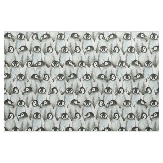 Cute Penguin Pattern Stof (Fat Quarter)