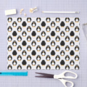 Cute Penguin Pattern Tissuepapier (Craft)