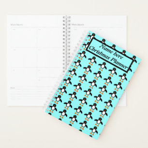 Cute Penguin Personalized Planner