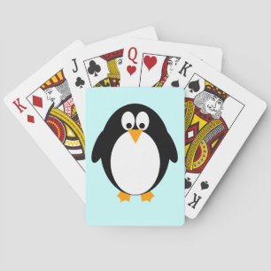 Cute Penguin Pokerkaarten