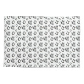 Cute Penguin Racoon Animal Buddies Kussensloop (Achterkant)