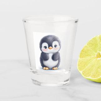 Cute Penguin Shot Glas