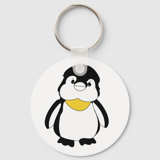 Cute Penguin Sleutelhanger (Voorkant)