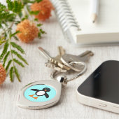 Cute Penguin Sleutelhanger (Zijkant)