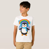 Cute Penguin T-shirt (Voorkant volledig)