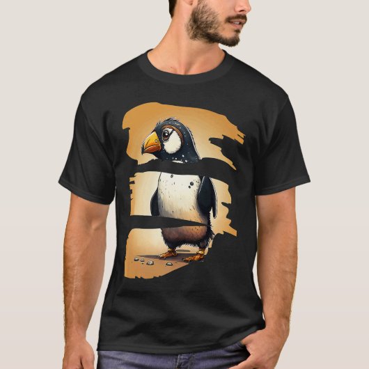 Cute Penguin T-shirt (Voorkant)