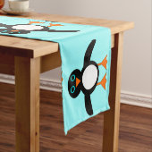 Cute Penguin Table Runner Korte Tafelloper (Voorbeeld)