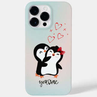 Cute Penguin-telefoonkwestie Case-Mate iPhone 14 Pro Max Hoesje