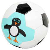 Cute Penguin Voetbal (Drie kwart)