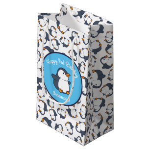 Cute Penguin Winter Kids Birthday Party Klein Cadeauzakje