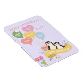 Cute Penguins Moederdag Magneet (Rechterzijde)