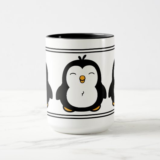 Cute Penguins Mok (Midden)