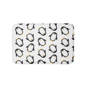 Cute Penguins Pattern Badmat