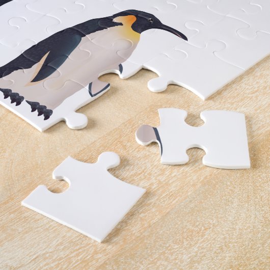 Cute Penguins Pattern Legpuzzel (Zijkant)