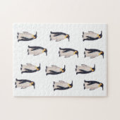 Cute Penguins Pattern Legpuzzel (Horizontaal)