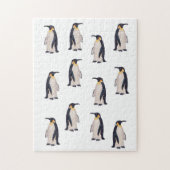 Cute Penguins Pattern Legpuzzel (Verticaal)