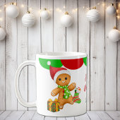 Cute Père Noël Gingerbread Man's Mug