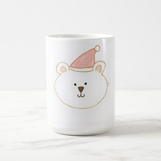 Cute père Noël ours mug (Centre)