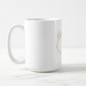 Cute père Noël ours mug (Gauche)