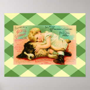 Cute Perfume Advertisation Poster