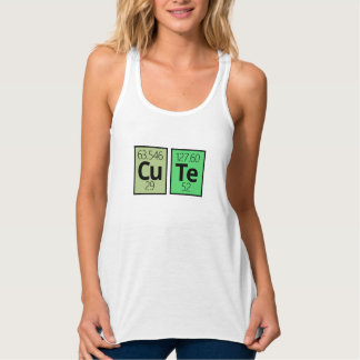Cute Periodic Table Element Symbols Tanktop