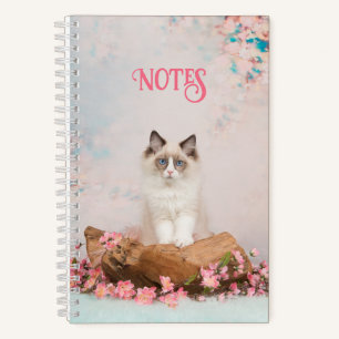Cute Persian Cat Notitieboek