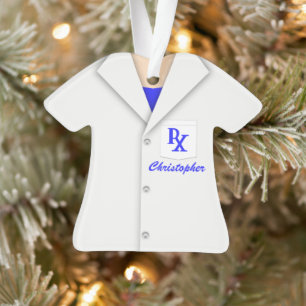 Cute Personalised Pharmacist Ornament