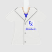 Cute Personalised Pharmacist Ornament (voorkant)