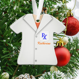 Cute Personalised Pharmacist Ornament