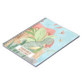 Cute Personalized Baby Tiranosaurios Rex Dinosaur Notitieboek (Linkerzijde)