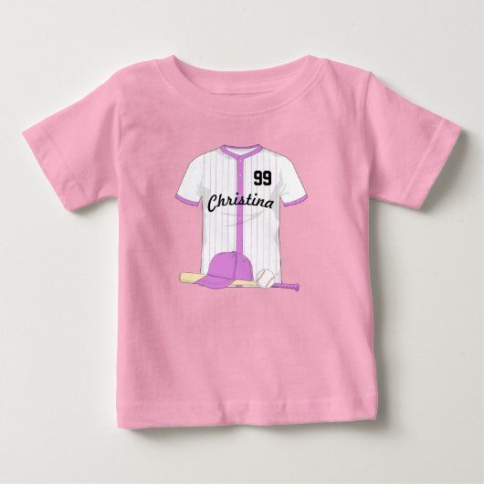 Cute Personalized Baseball (Voorkant)