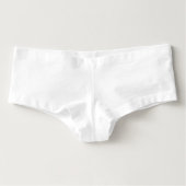 Cute Personalized Bridal Weddenschap Onderkleding Slip (Voorkant)