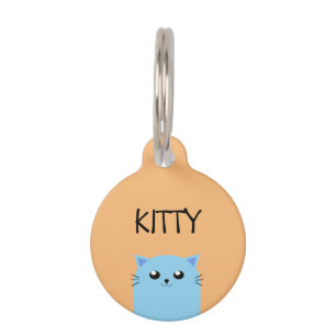 Cute Personalized Cat Huisdierpenning
